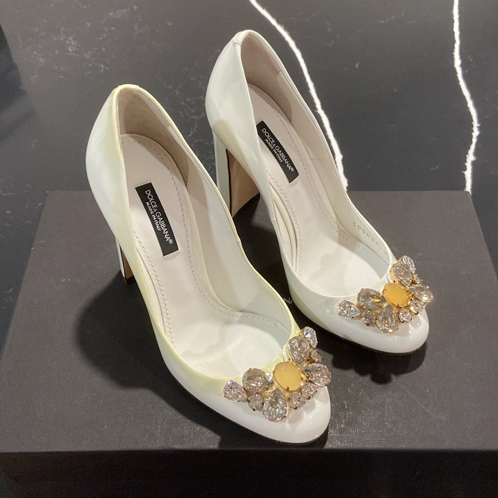 Dolce and Gabbana heels.
